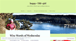 Desktop Screenshot of happytrigirl.com