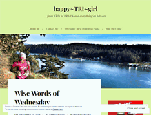 Tablet Screenshot of happytrigirl.com